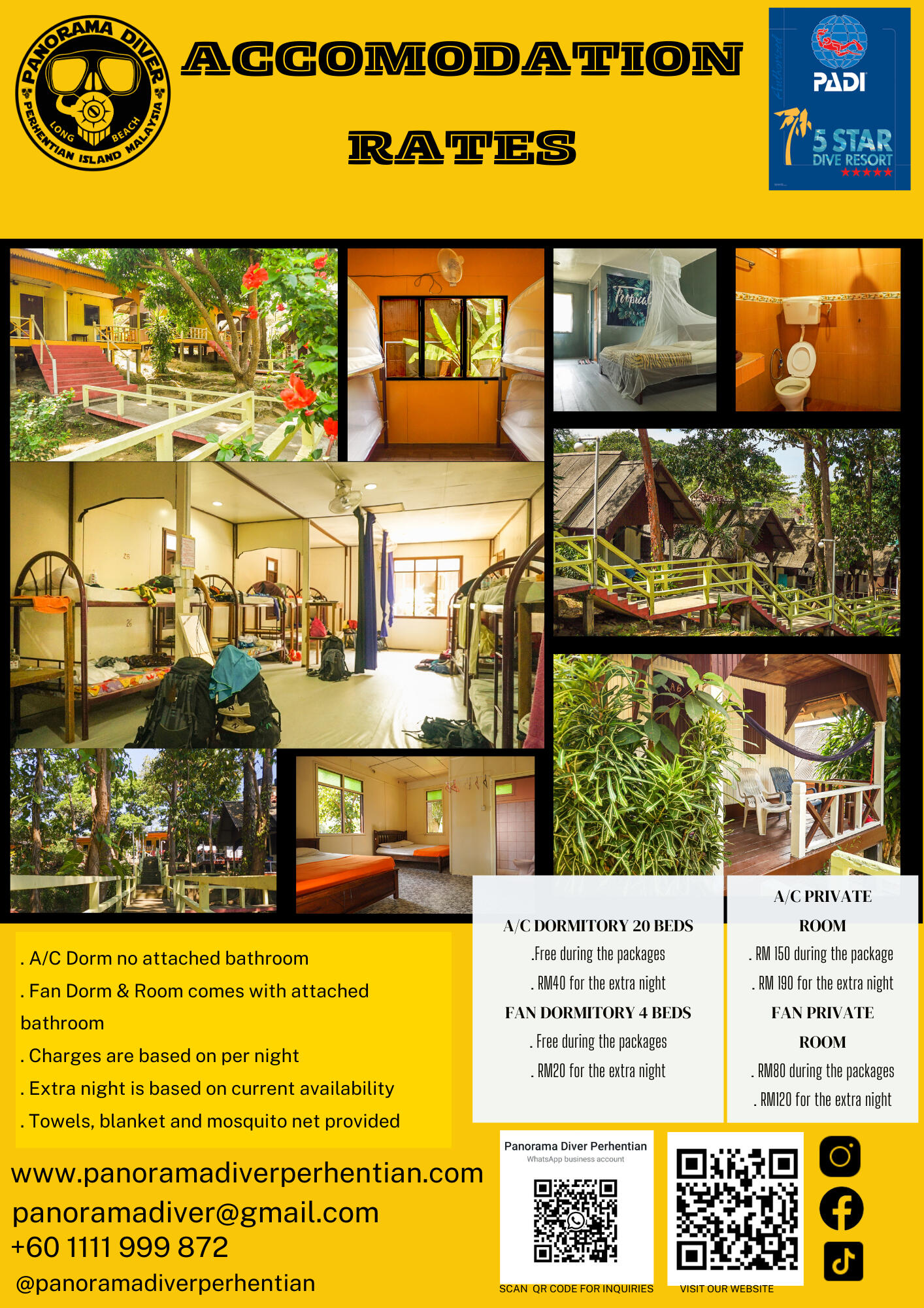 Accomodation Rates